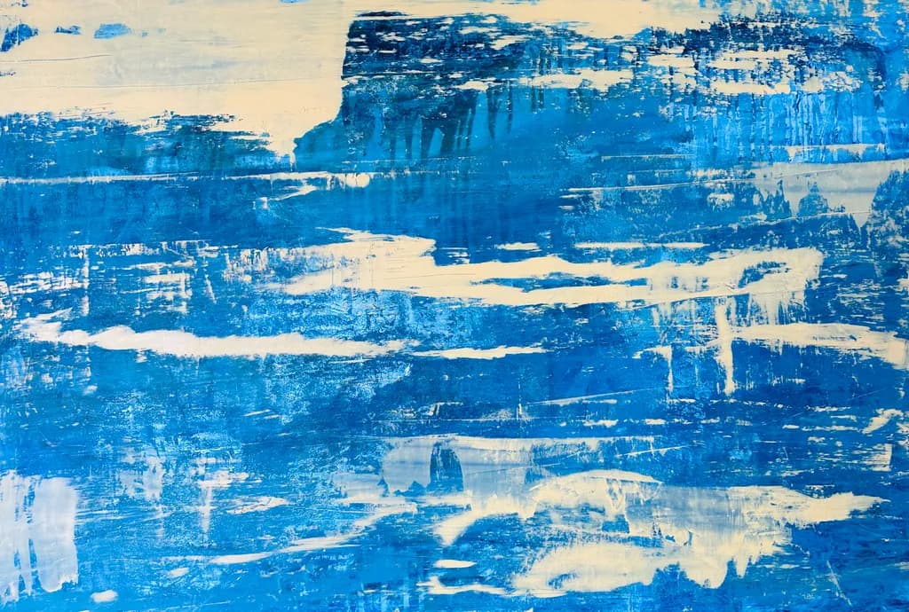 Fractured Blue