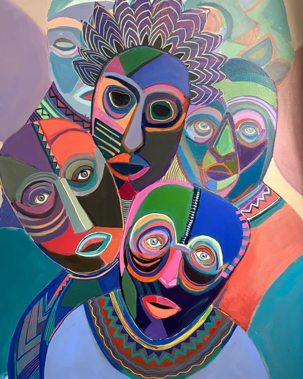 Kaleidoscope Faces