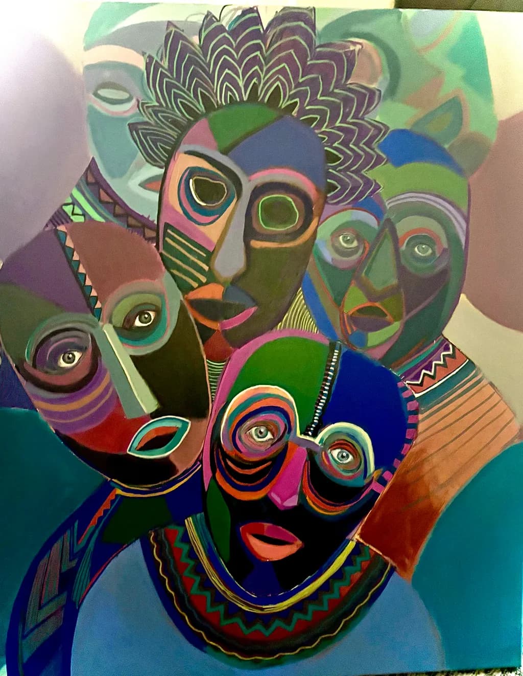 Chromatic Faces