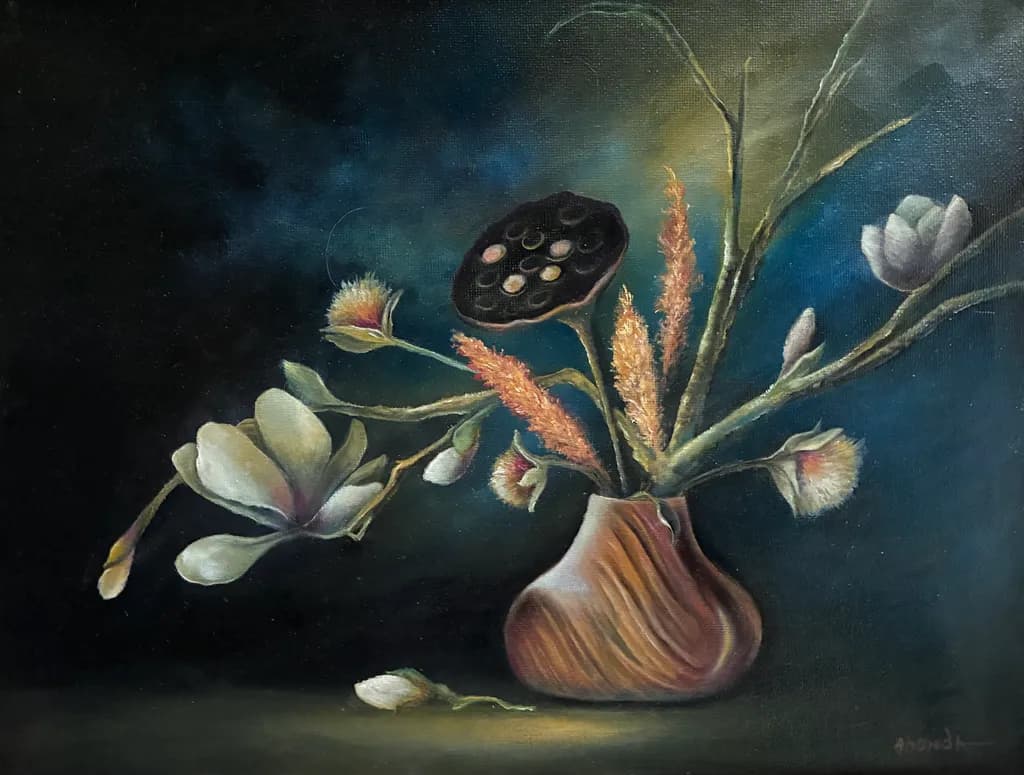 Lotus Still Life