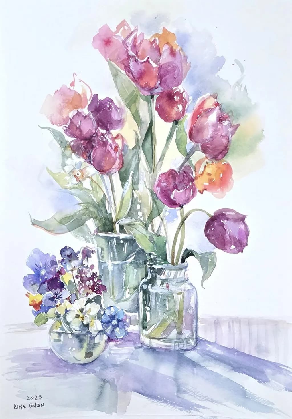 Tulip Reflections