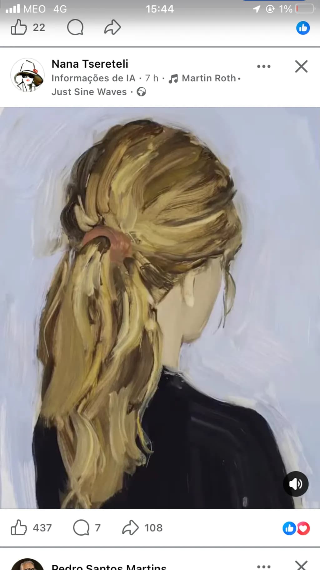 Golden Ponytail