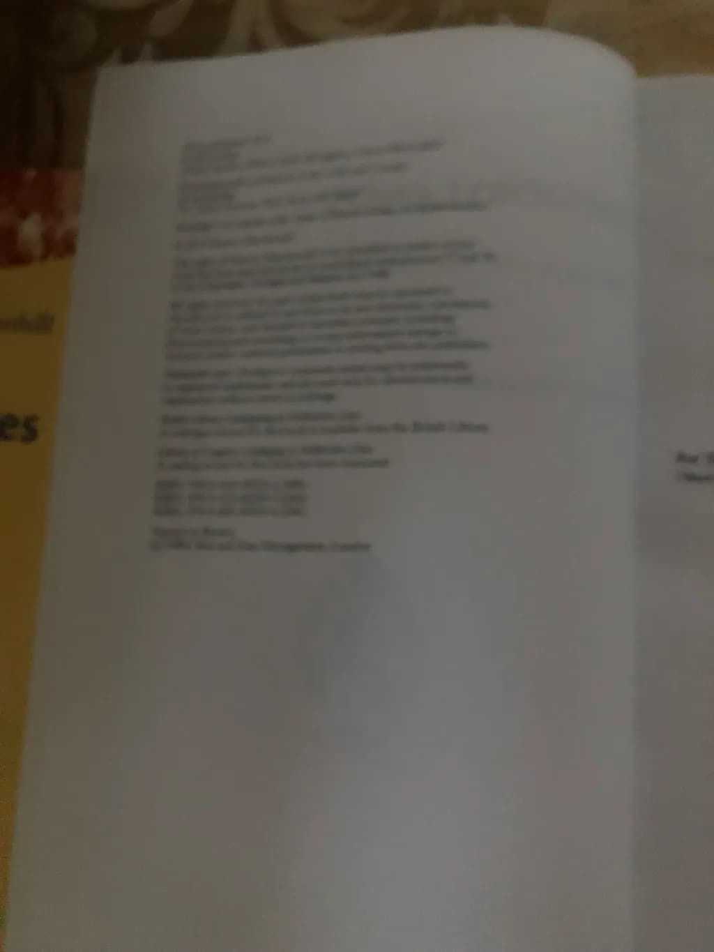 Abstract Blur Text