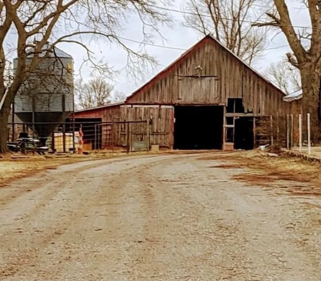 Rustic Farmstead Road