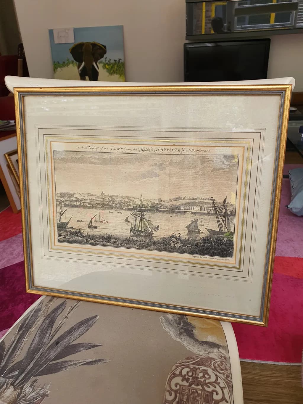 Woolwich Dockyard 1746