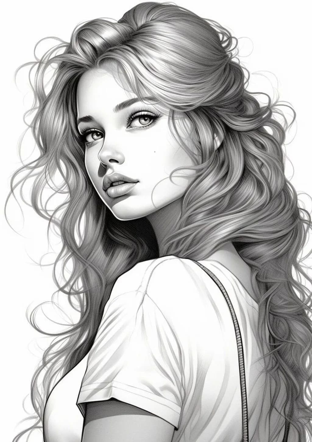 Curly Gaze