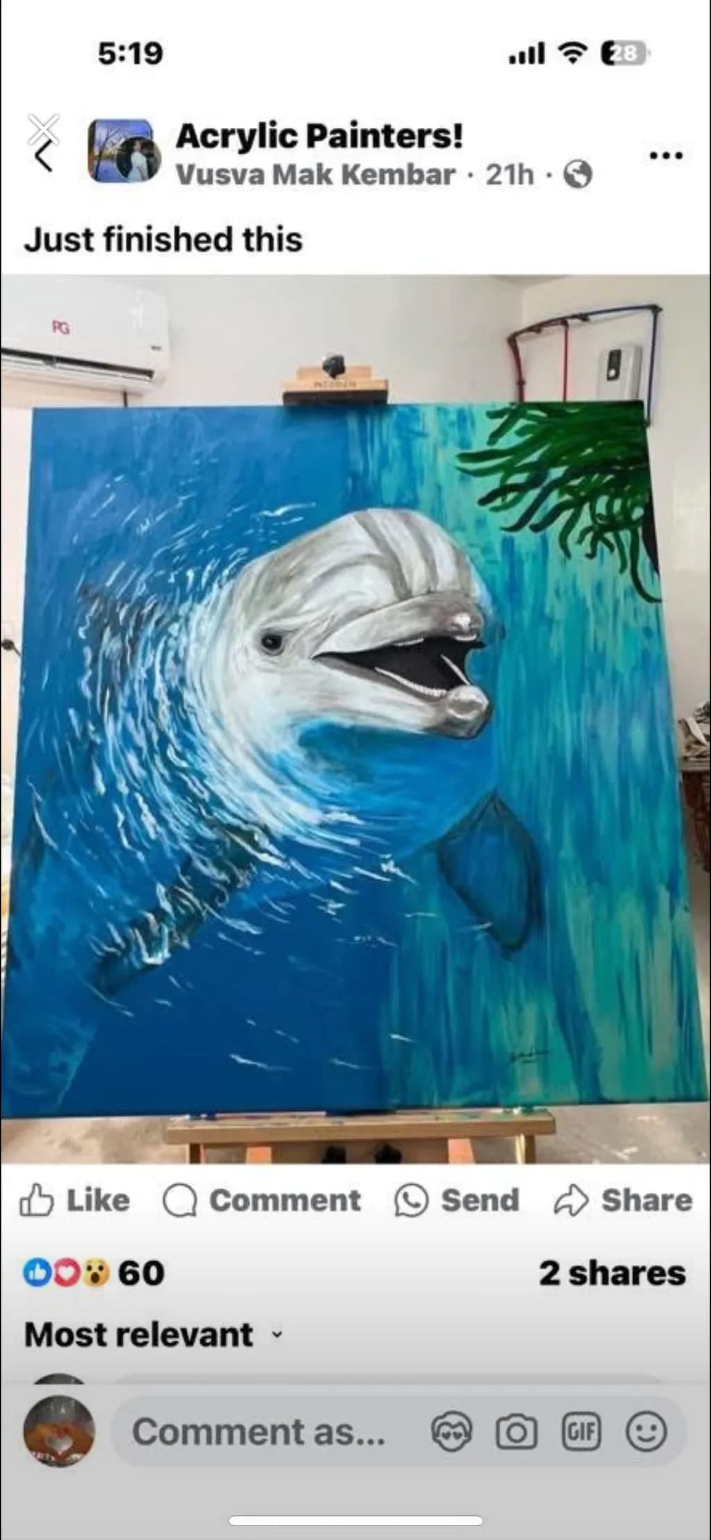 Ocean Dolphin Emergence