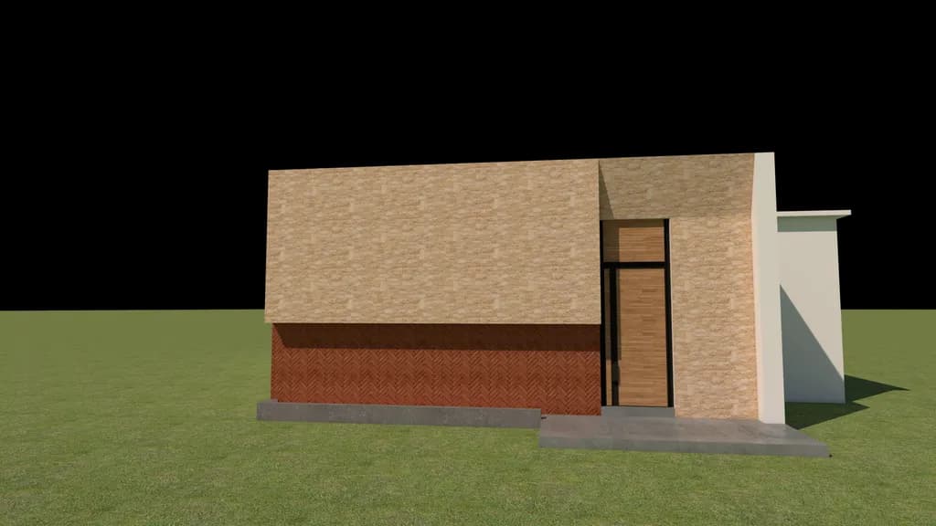 Brick Minimalist House