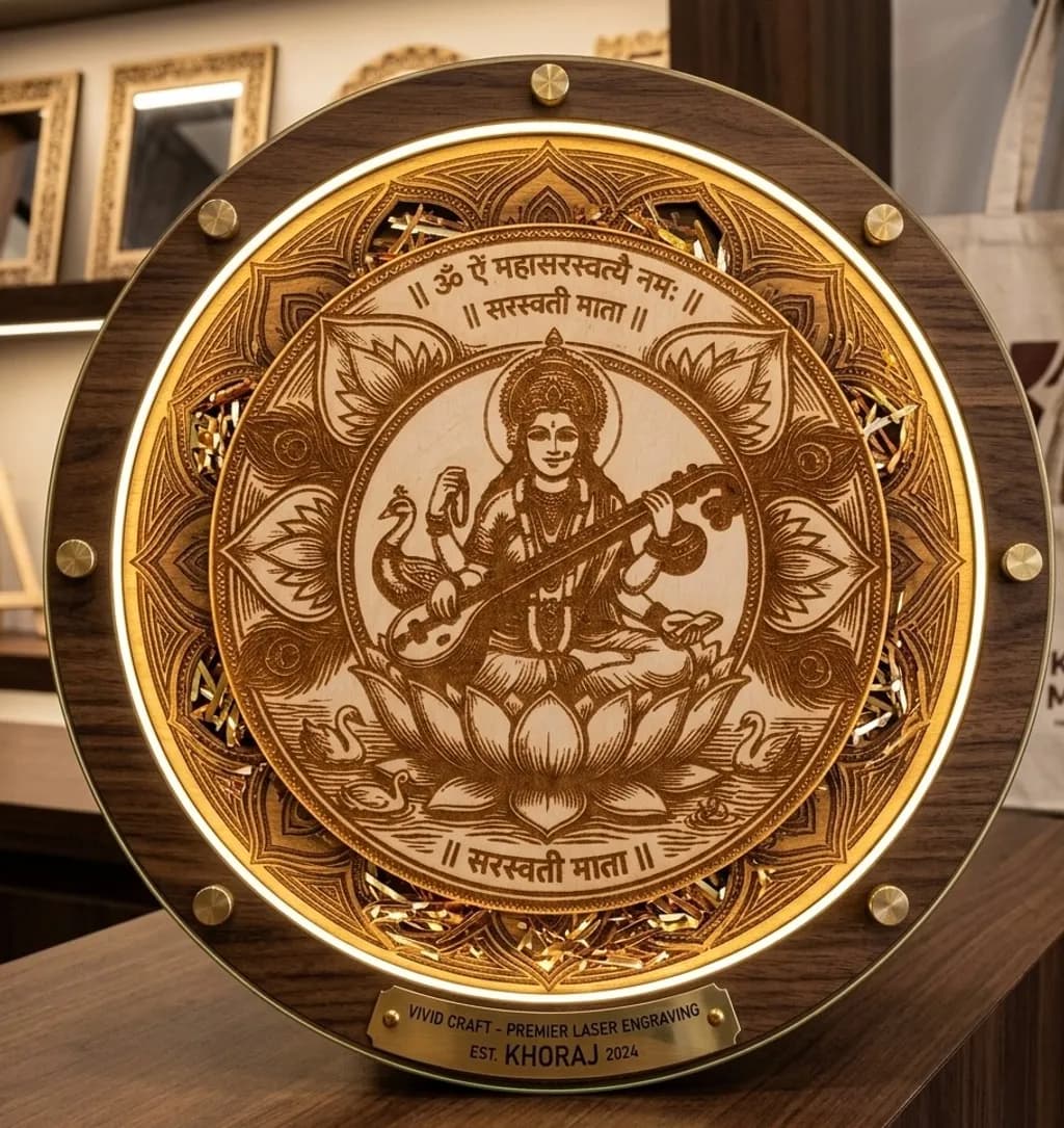 Saraswati Etching