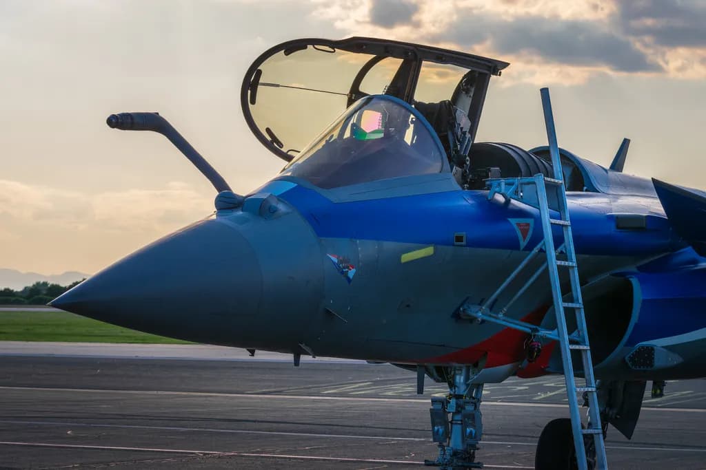 Blue Falcon Jet