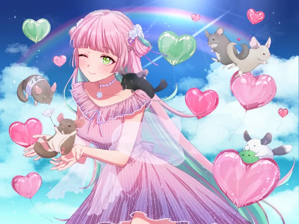 Pastel Balloon Harmony