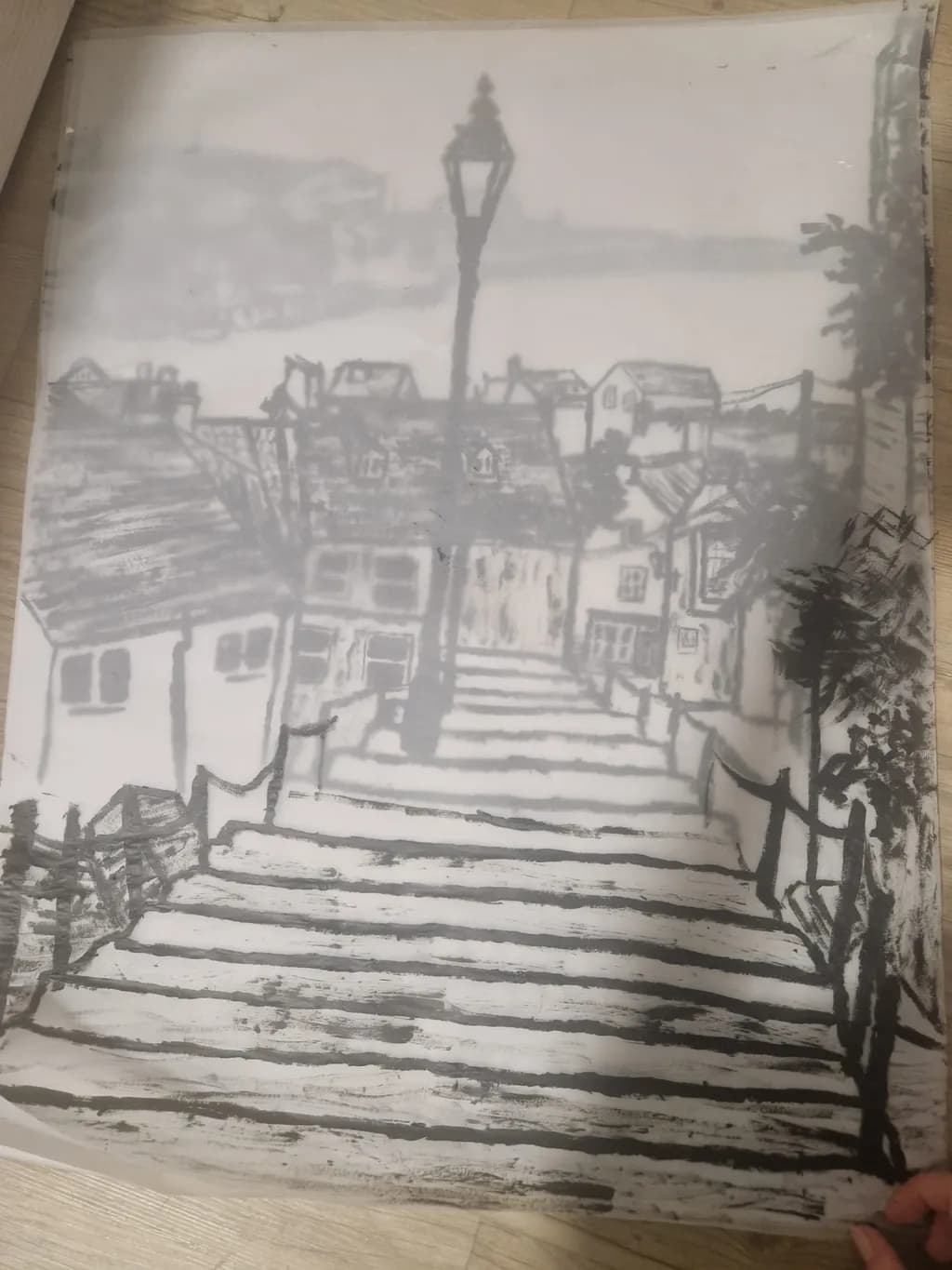 Steps to the Village