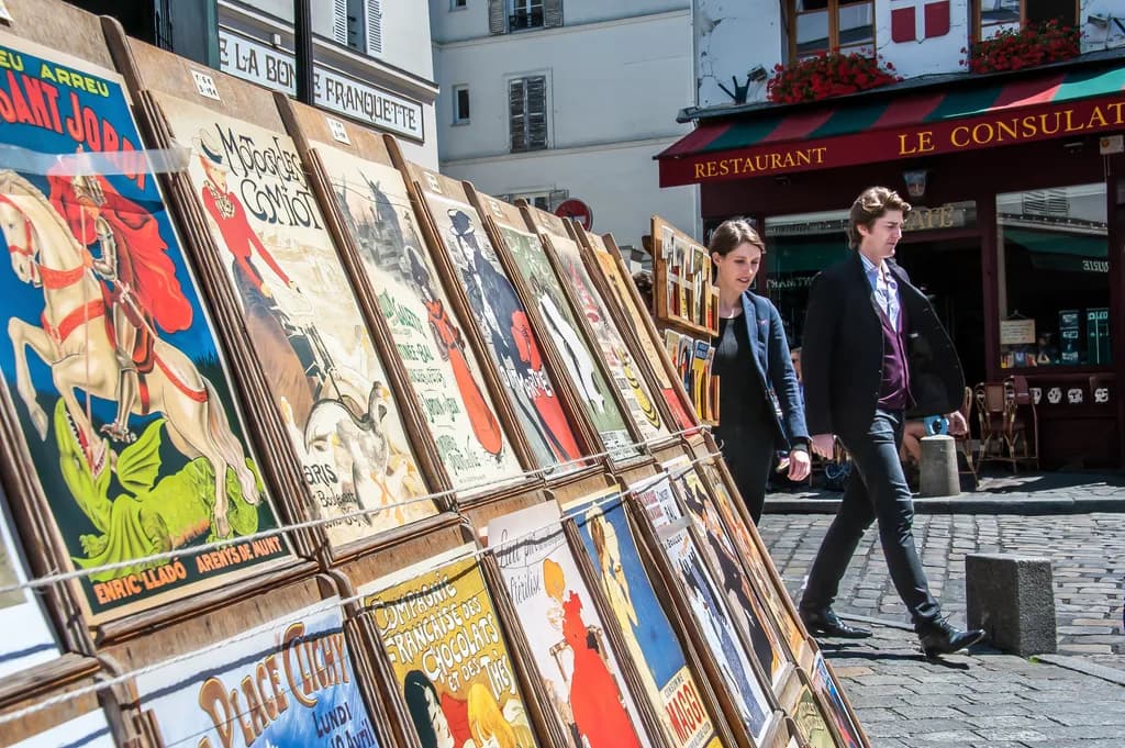 Paris Poster Street