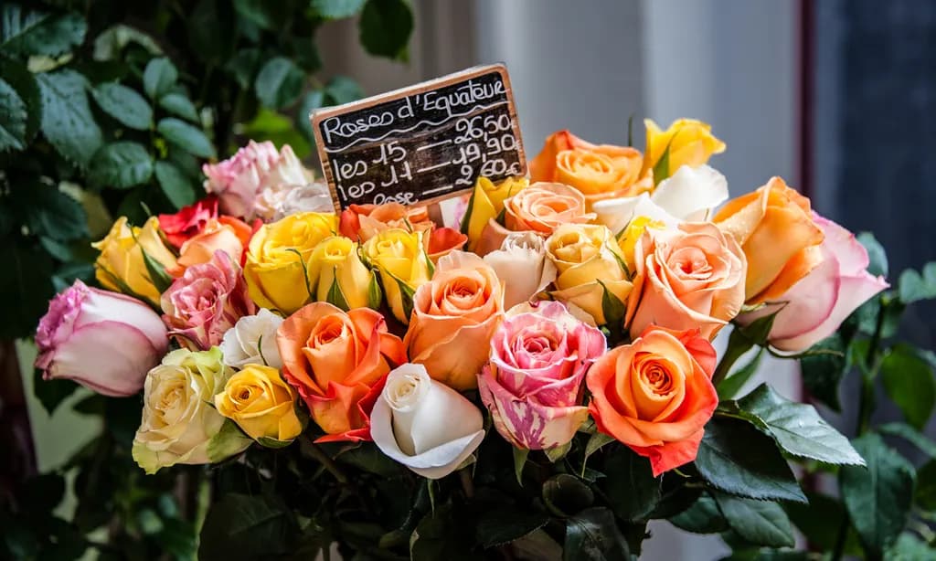 Mixed Rose Bouquet