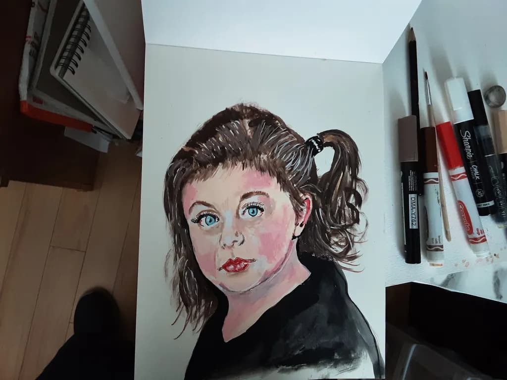 Blue-Eyed Gaze