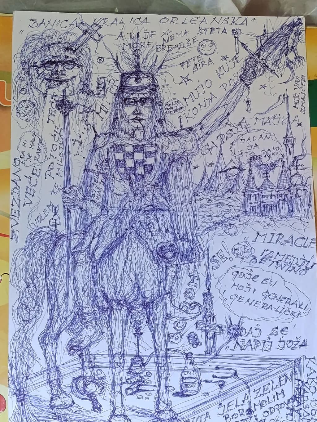 Orleans King on Horseback
