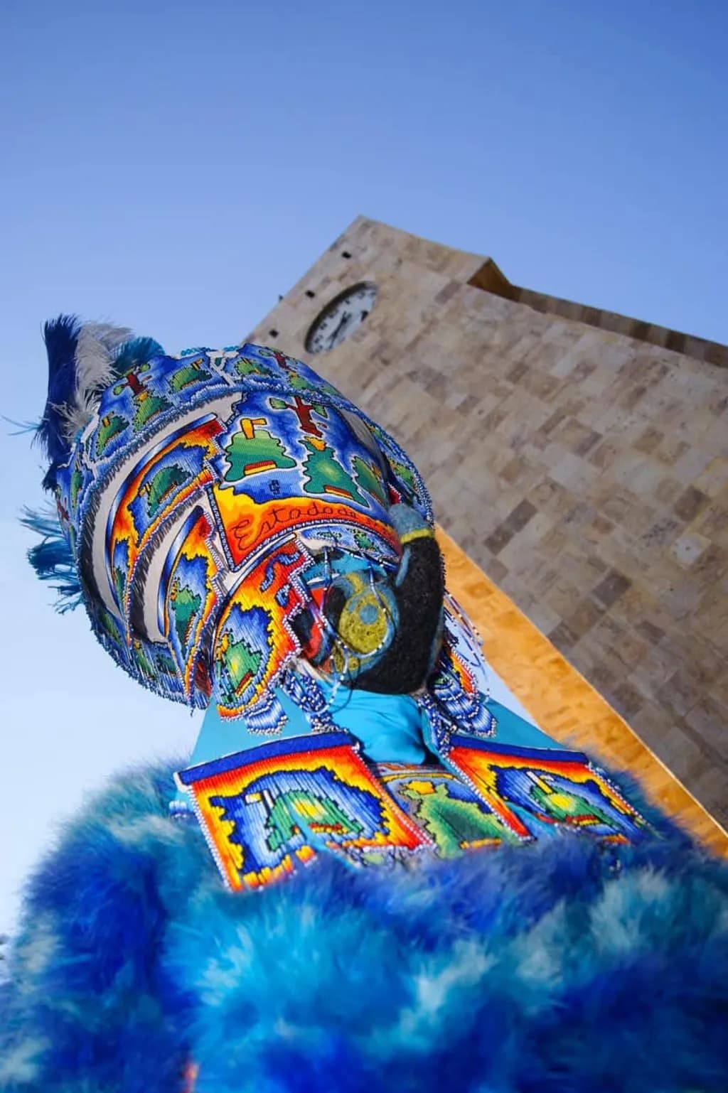 Vibrant Ritual Mask