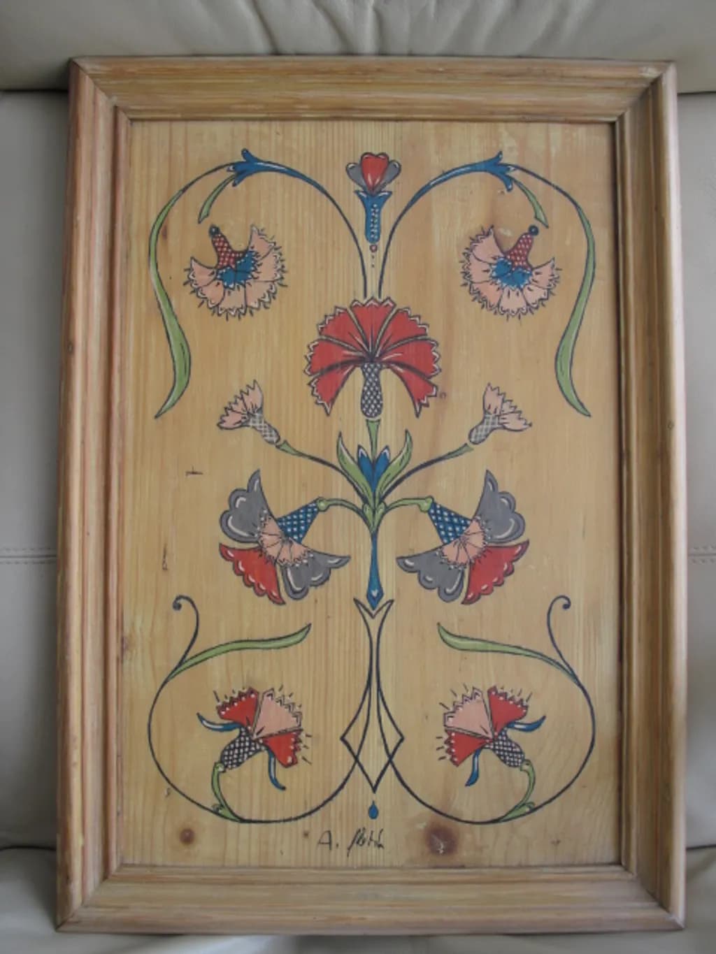 Ornamental Blossom Panel