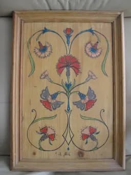 Ornamental Blossom Panel