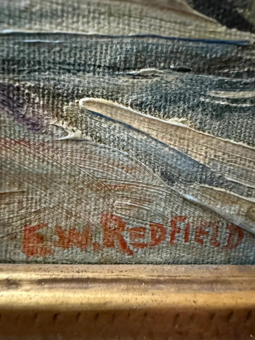 Textured Canvas Signature
