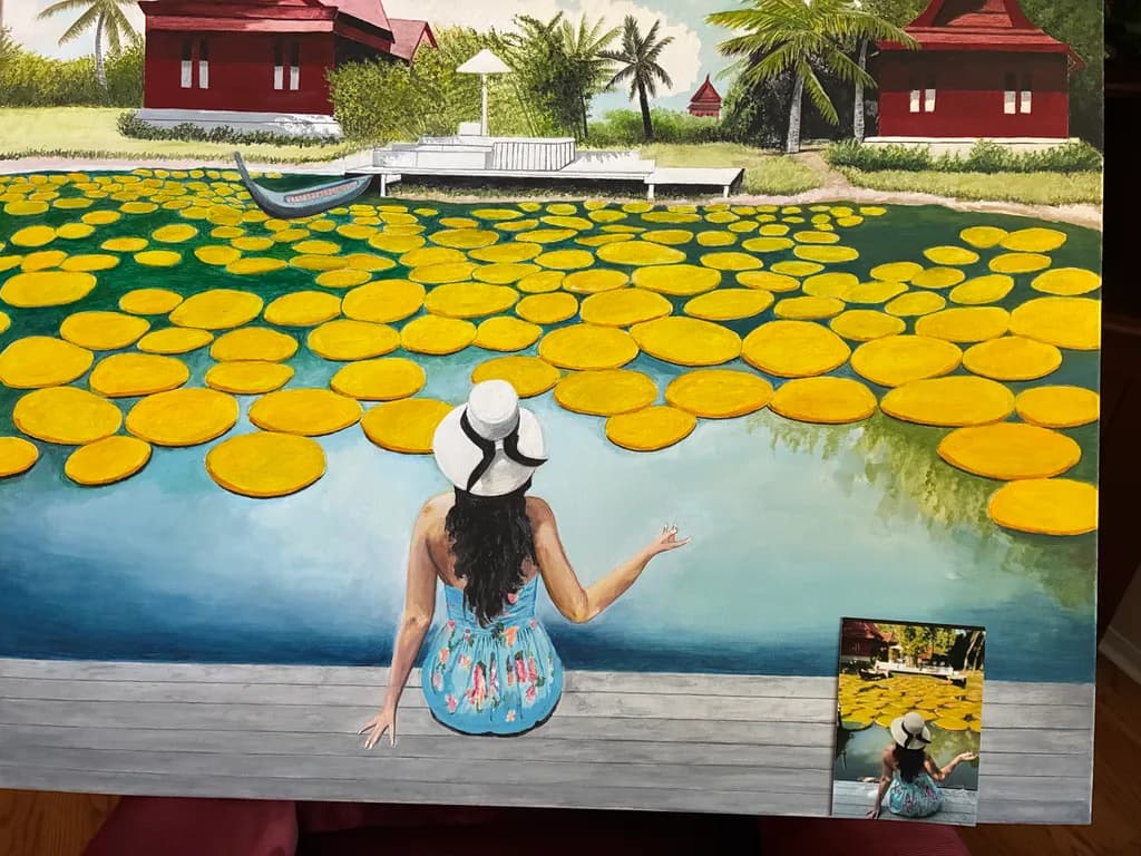 Lotus Reflections
