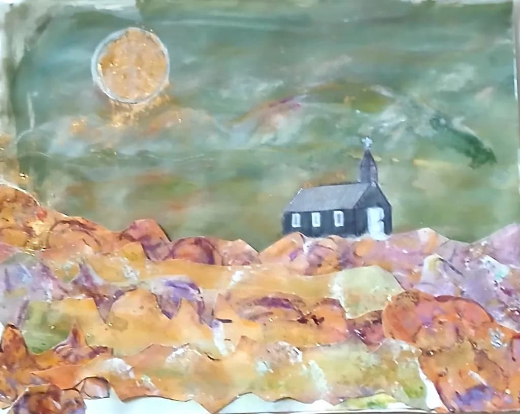 Black Church Landscape