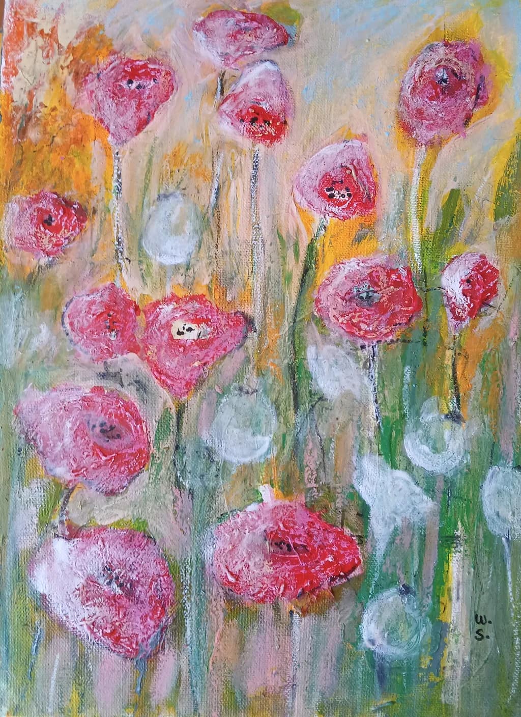 Poppies at Twilight