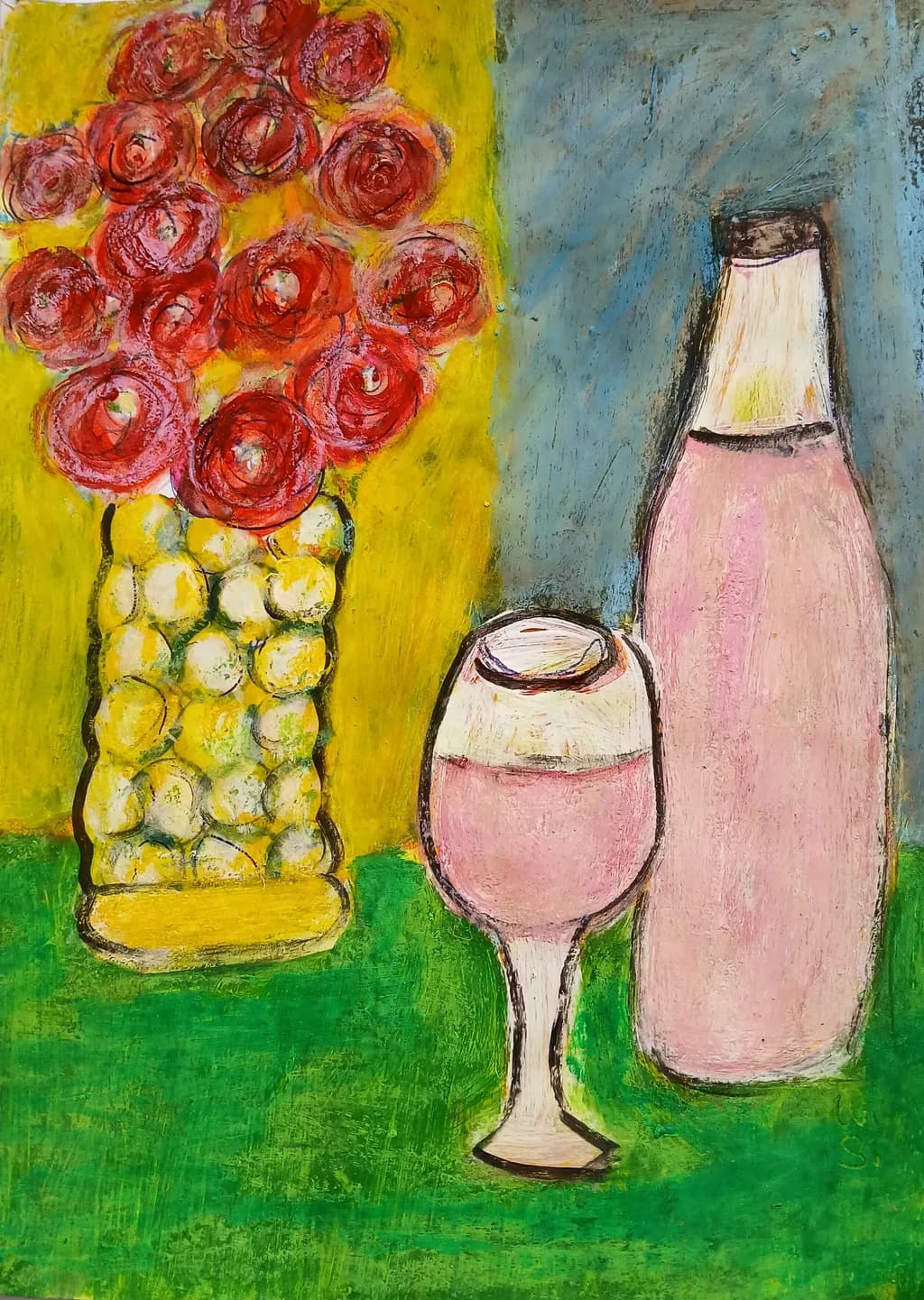 Glass of Rosé