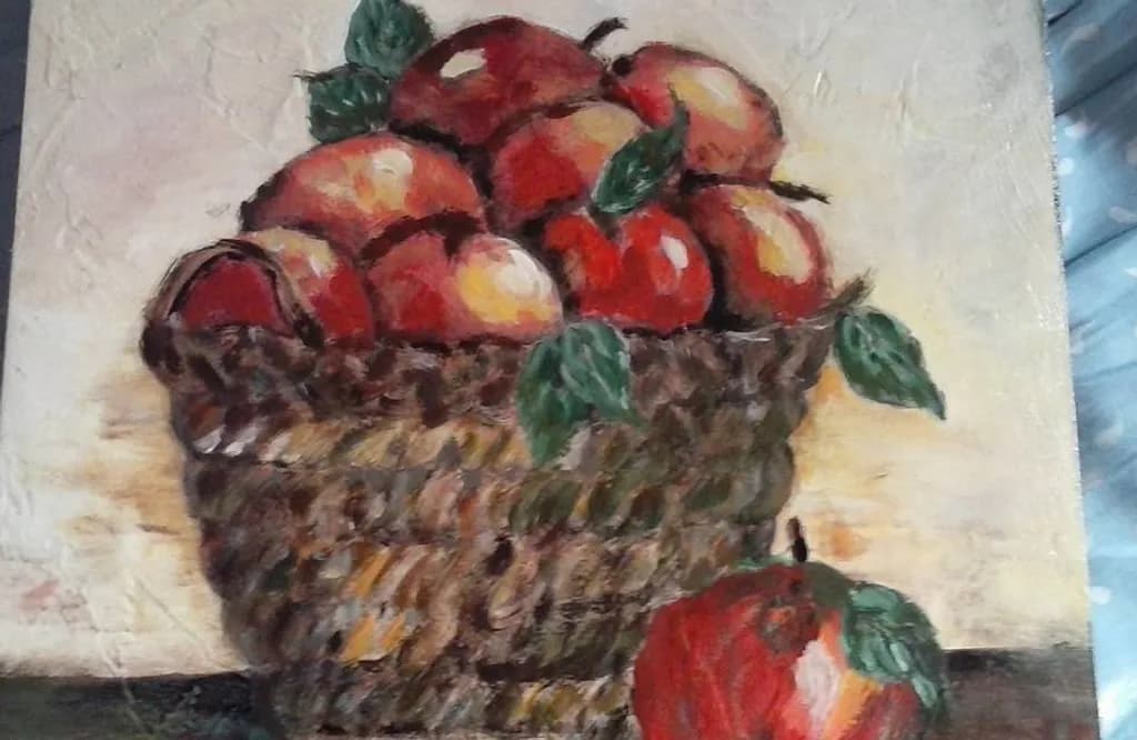 Rustic Apple Basket