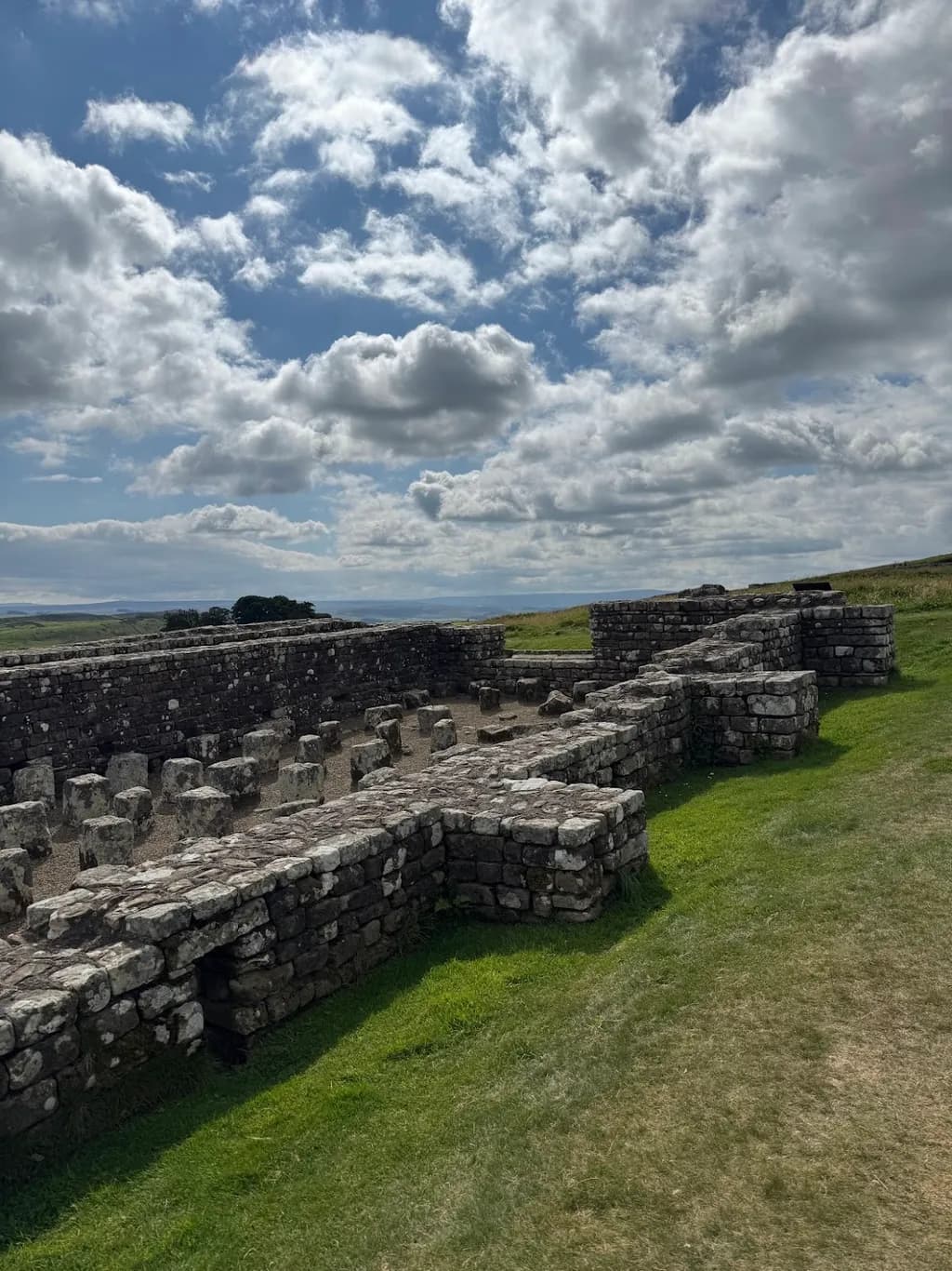 Clouds Over Roman Fort