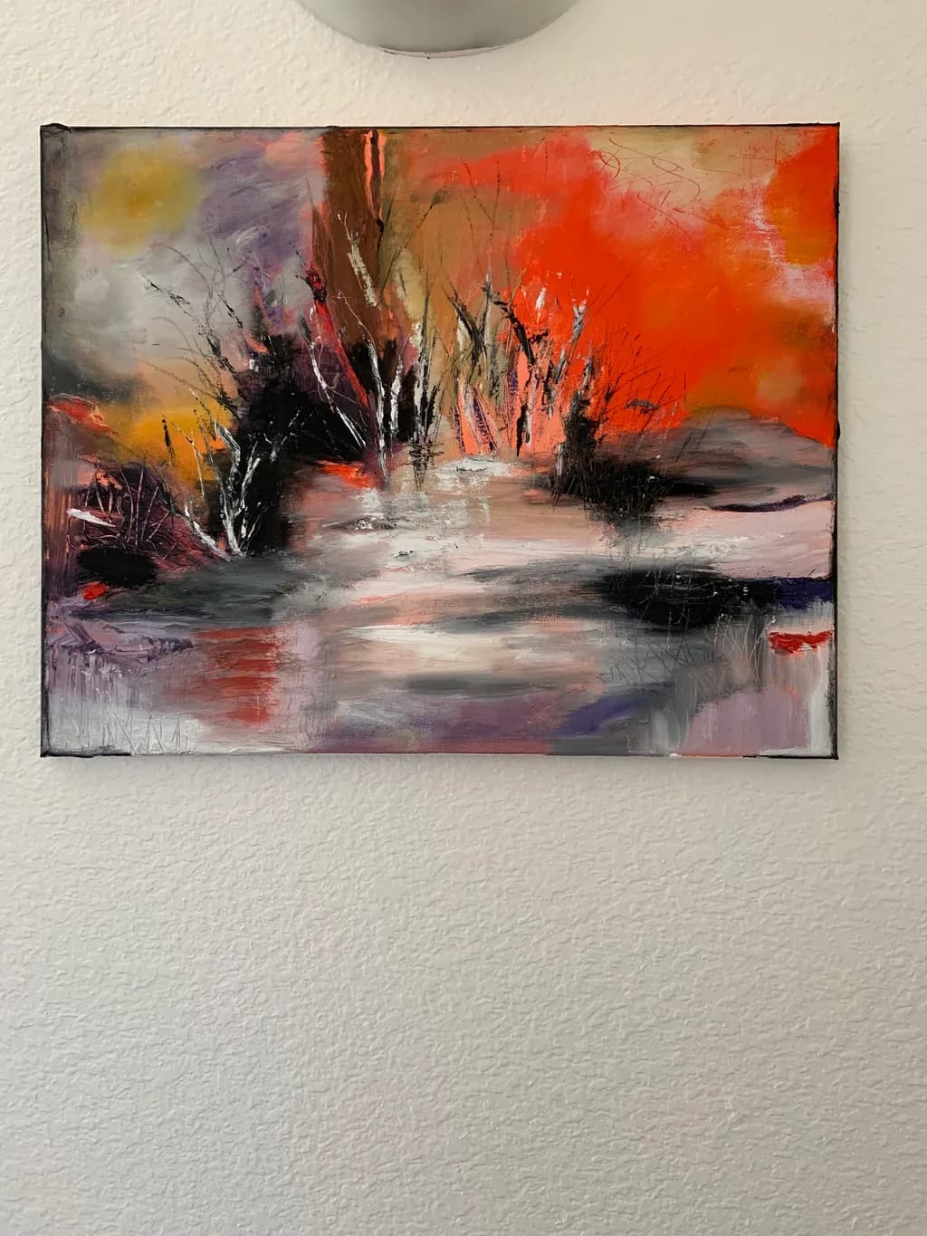 Abstract Landscape Burst