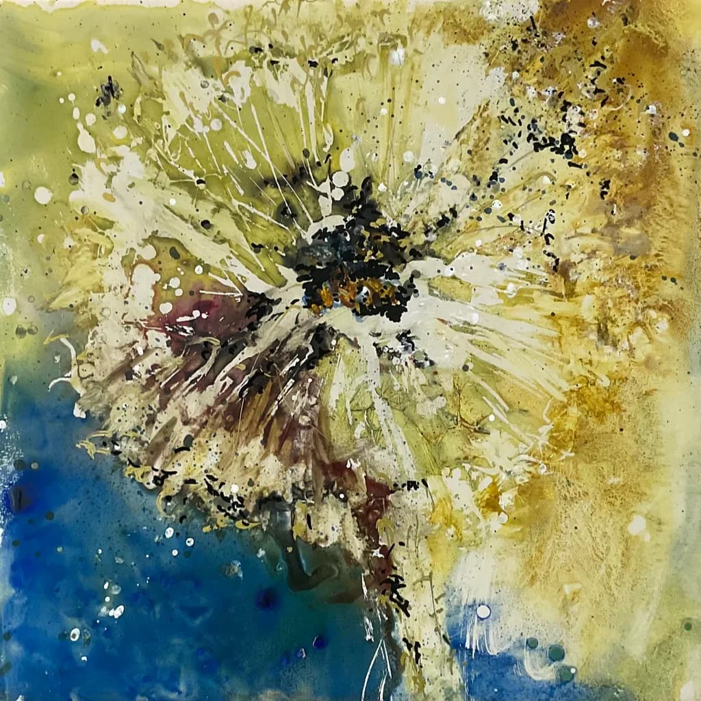 Flower Splash Texture