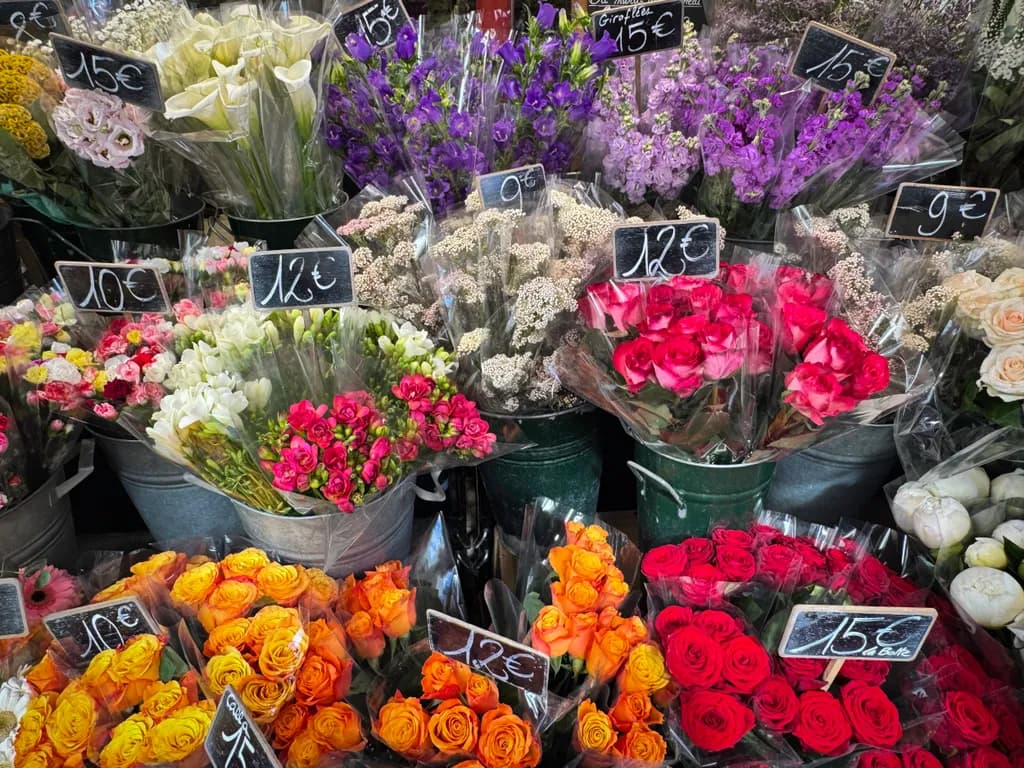 Paris Flower Bouquets