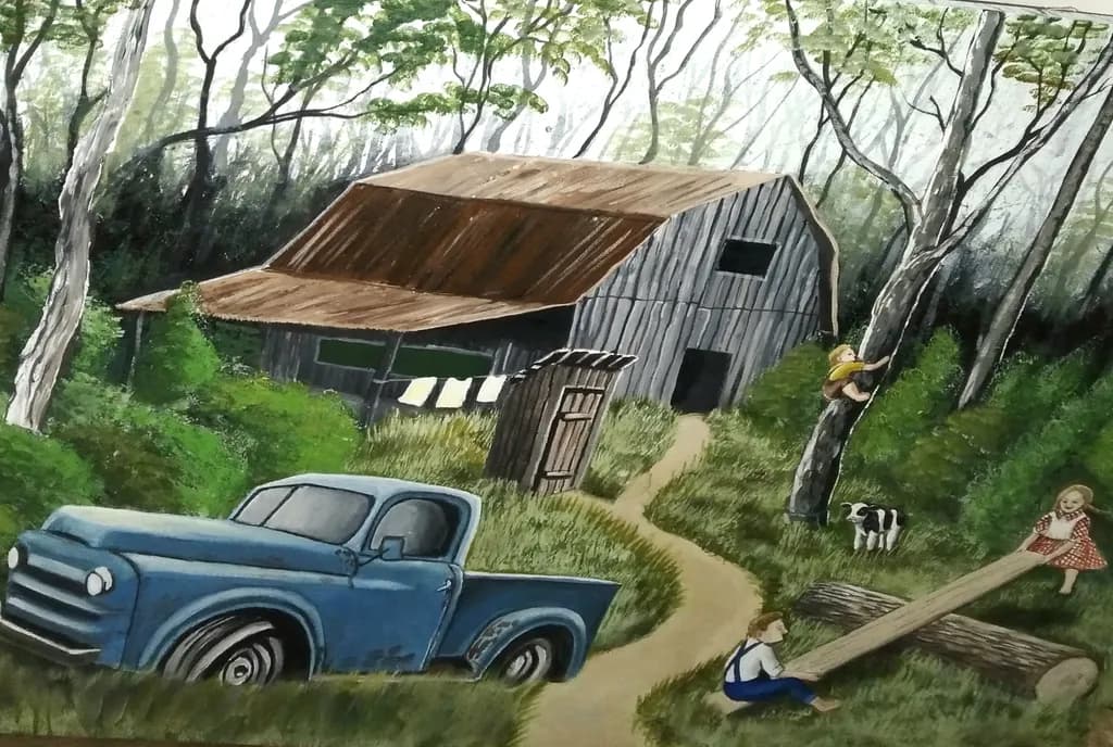 Rustic Playtime