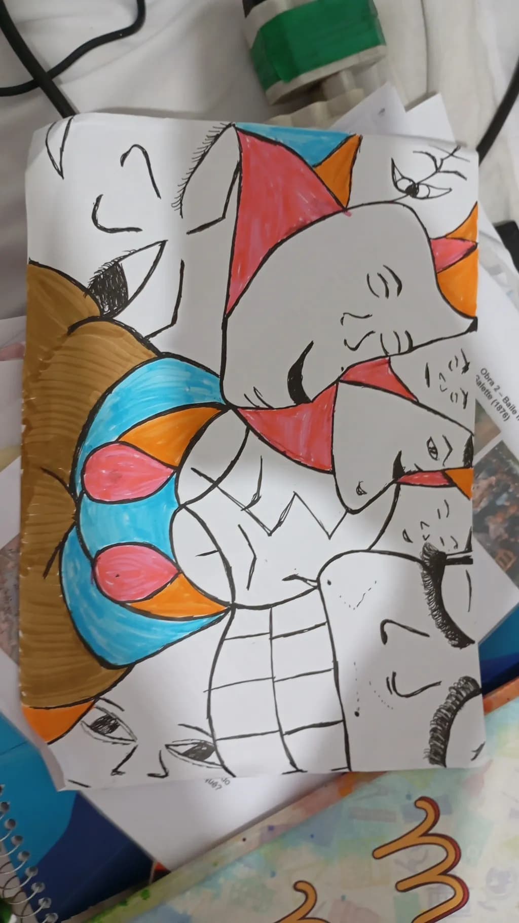 Interwoven Faces