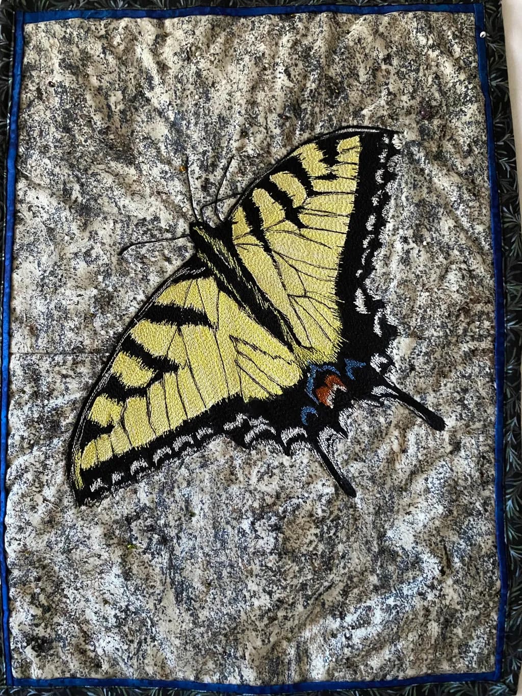 Tiger Swallowtail Embroidery