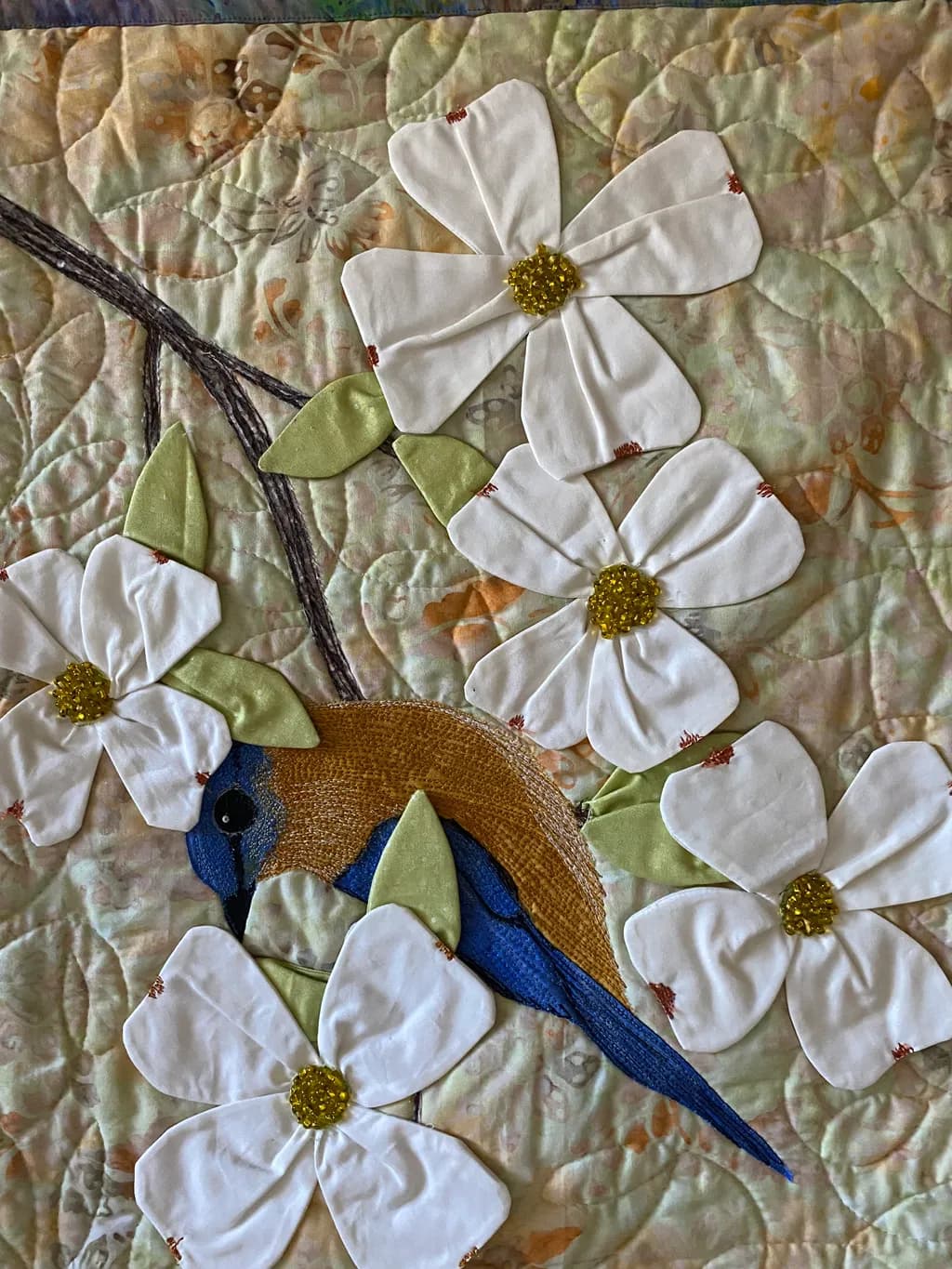 Hidden Bluebird Blossom
