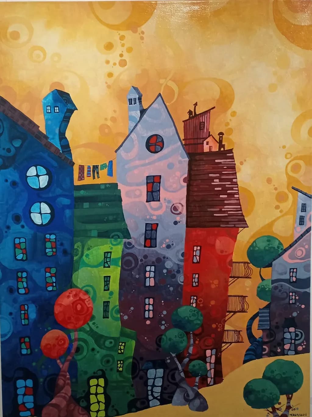 Colorful Cityscape