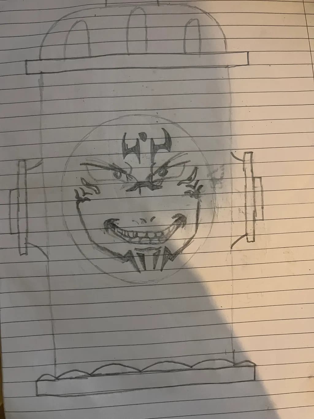 Grinning Guardian Mask