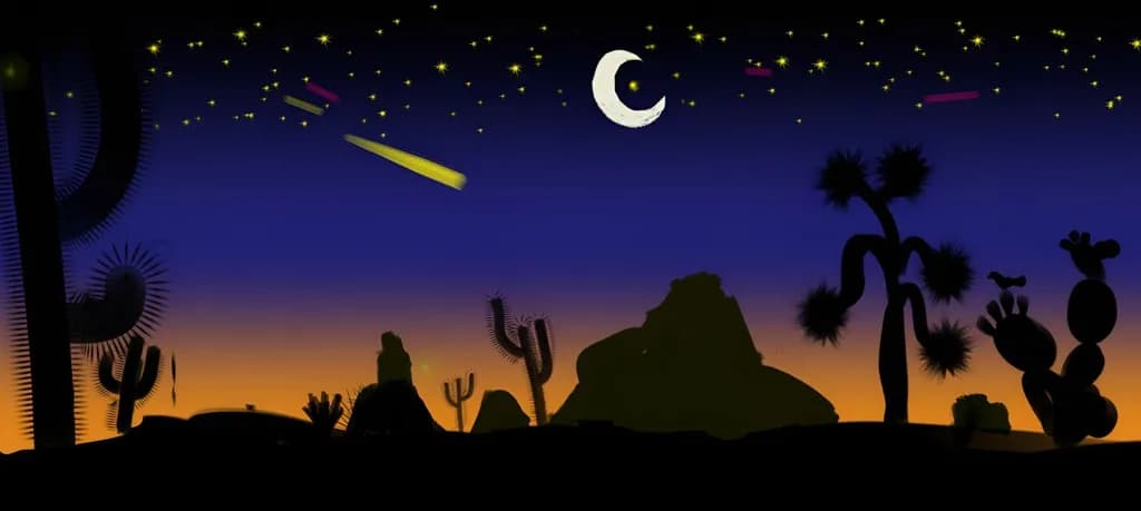 Desertscape Dusk