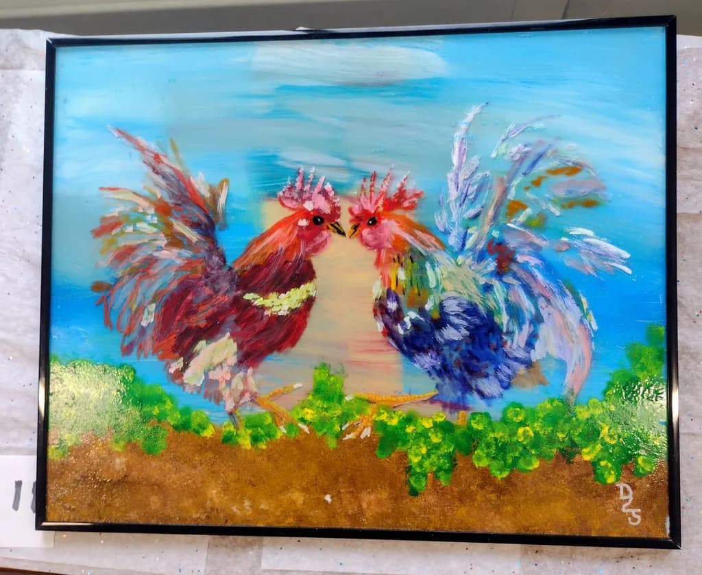 Color Clash Roosters