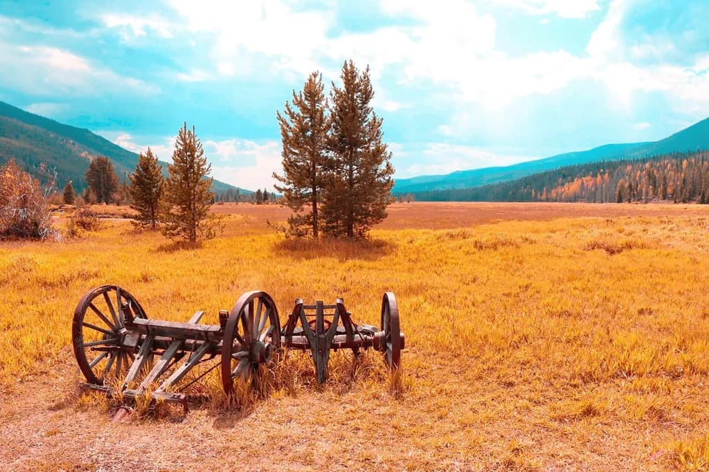 Golden Meadow Wagon