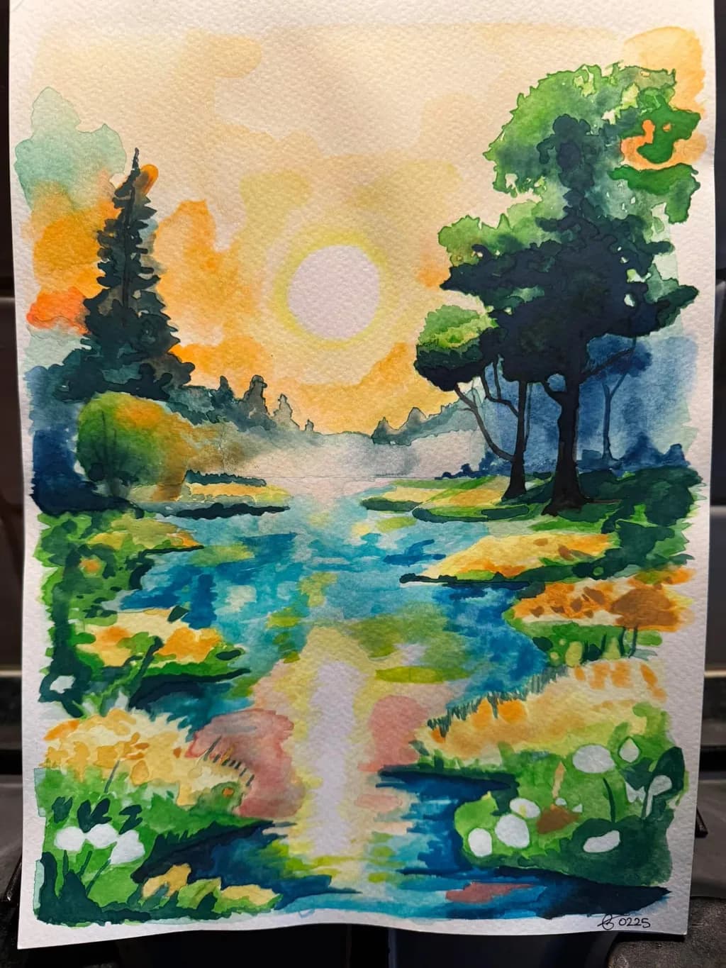 Mellow River Glow
