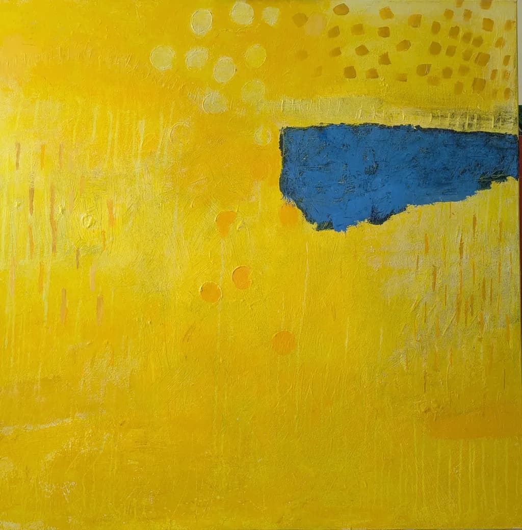Yellow Blue Geometry
