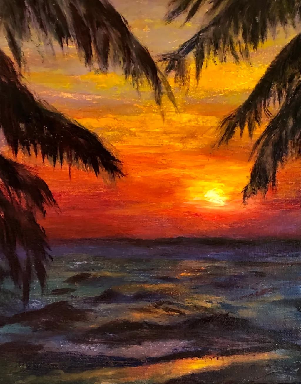 Crimson Tide Sunset