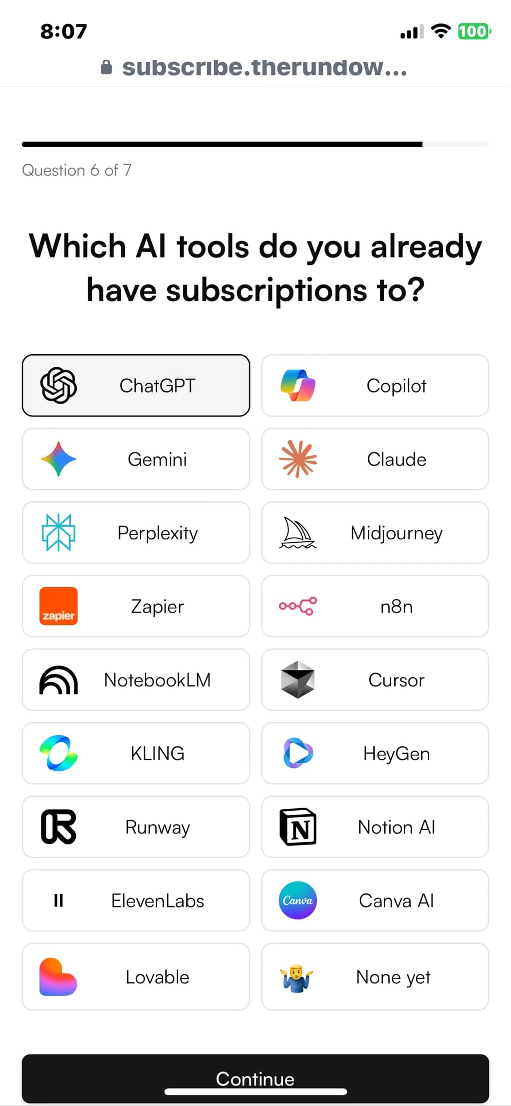 AI Subscription Choices