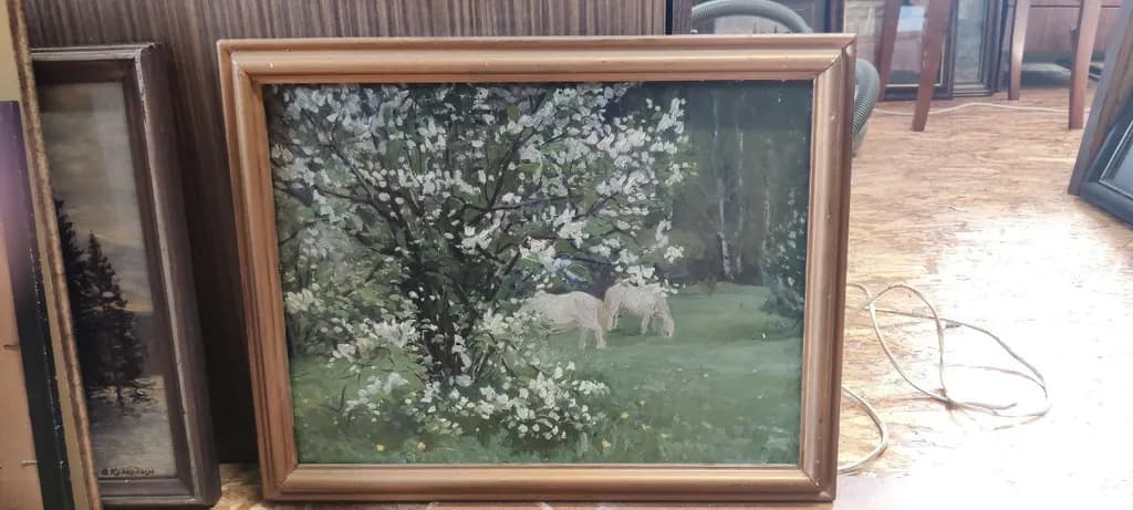 Blossoms and Horses