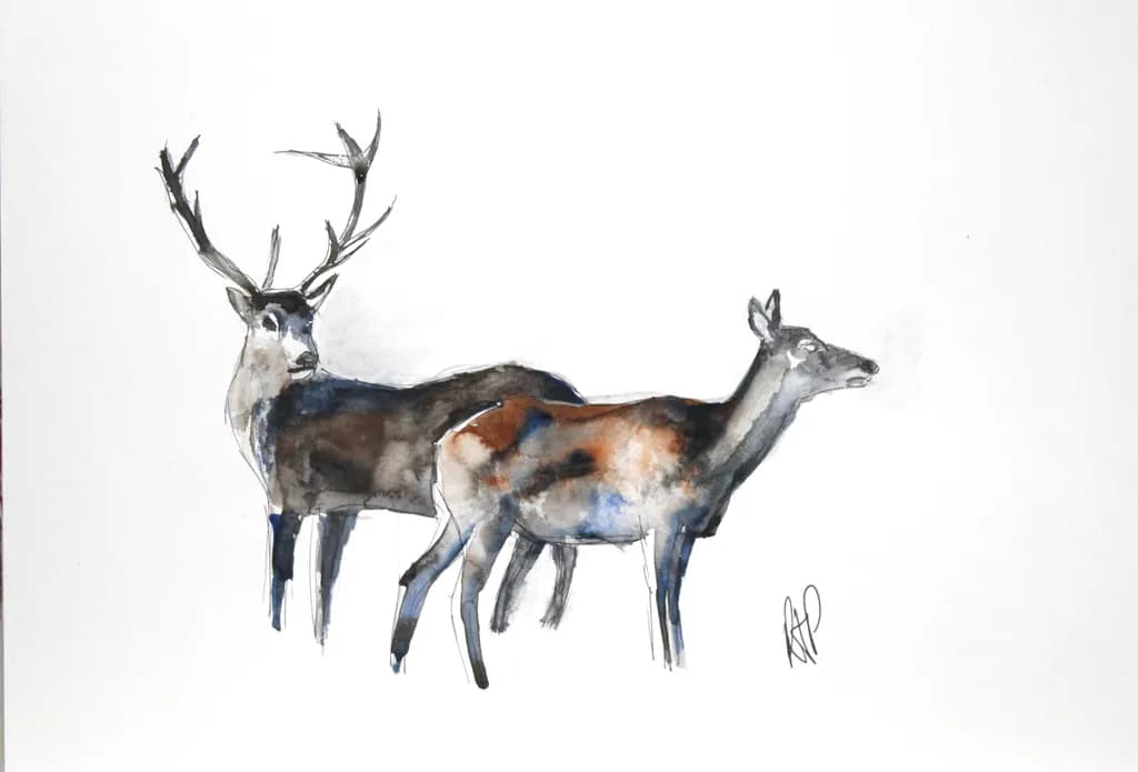 Twin Stags
