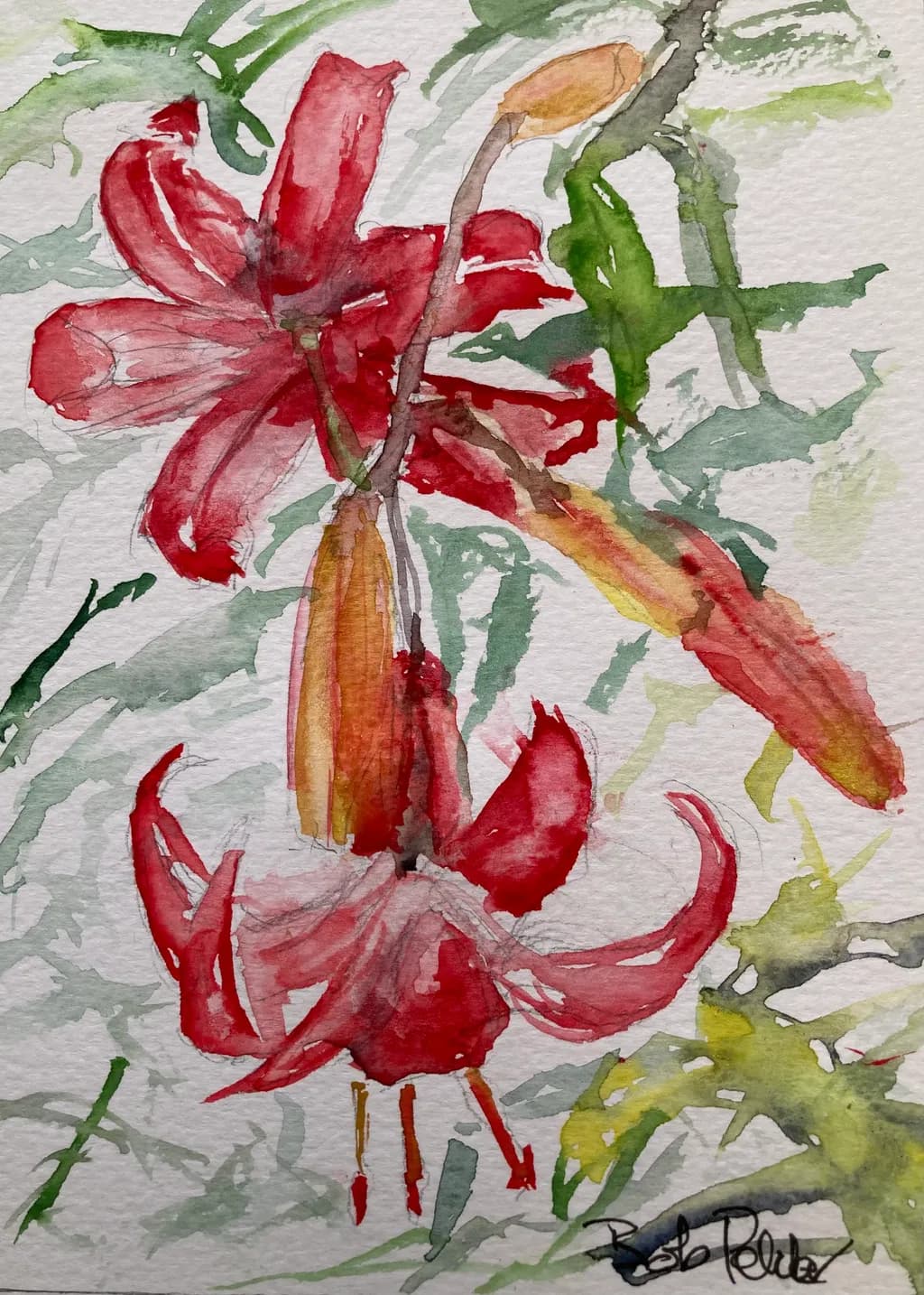 Dancing Lillies