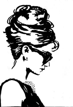 Audrey Hepburn Silhouette